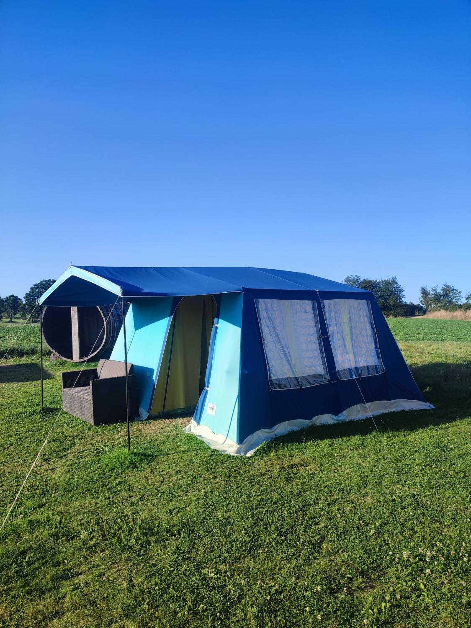 La Billardiere Camping A La Ferme Le Menil-Ciboult Kültér fotó